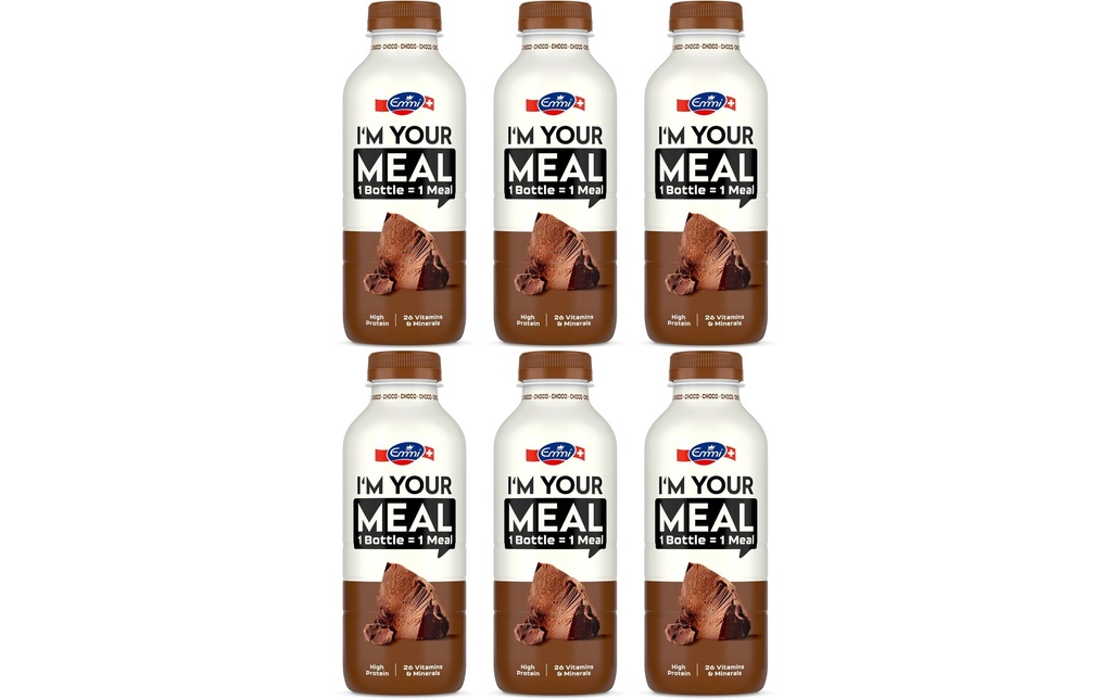 Emmi I'M YOUR MEAL Repas à boire chocolat 6 x 500 ml