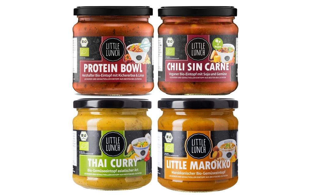 Little Lunch Soupes Little Lunch Set végétalien Bio 4 x 350 ml