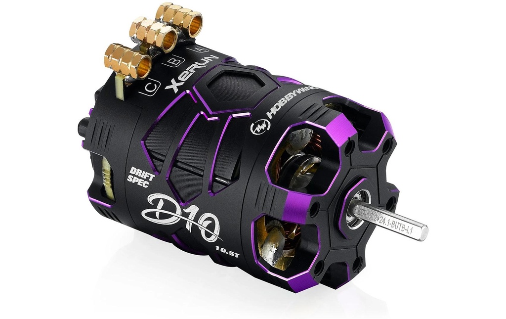 Hobbywing Moteur sans balais Xerun D10 4600 Kv Violet