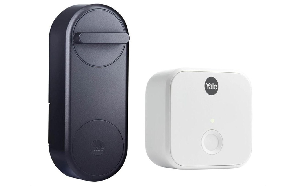 Yale Linus Smart Lock, noir EU, bridge inclus