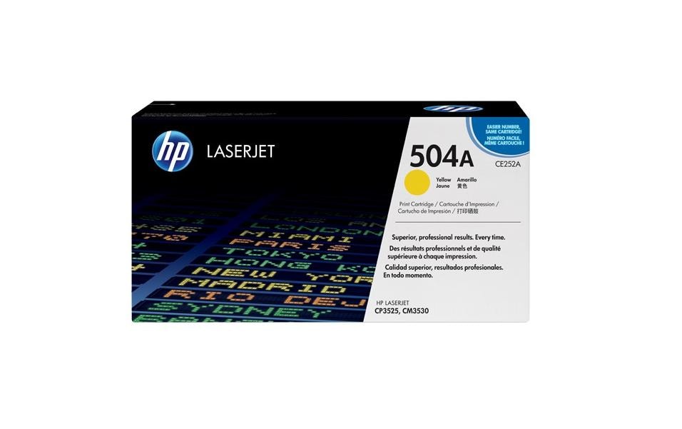 [770025001] HP HP toner 504A yellow
