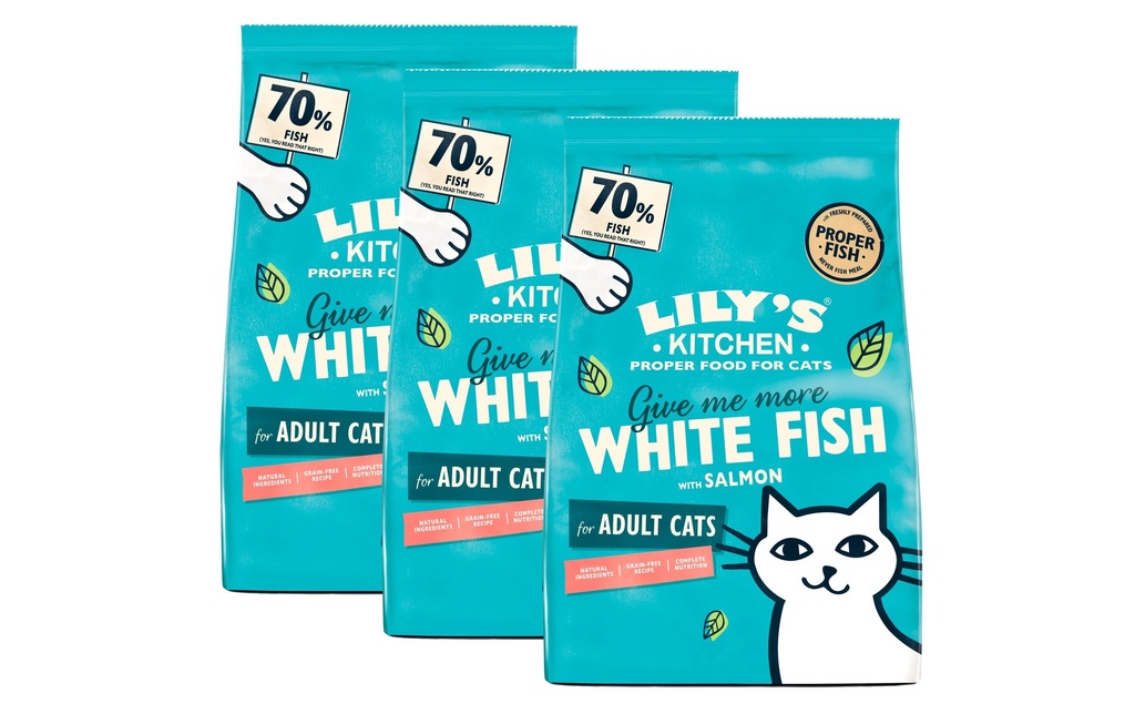 Lily's Kitchen Alimentation sèche Poisson 2.4 kg