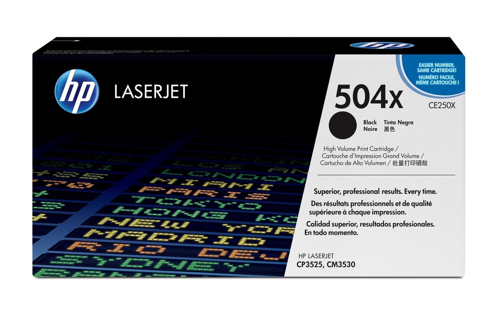 HP HP toner 504X black