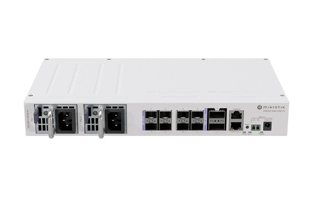 MikroTik SFP28 Switch CRS510-8XS-2XQ-IN 10 ports