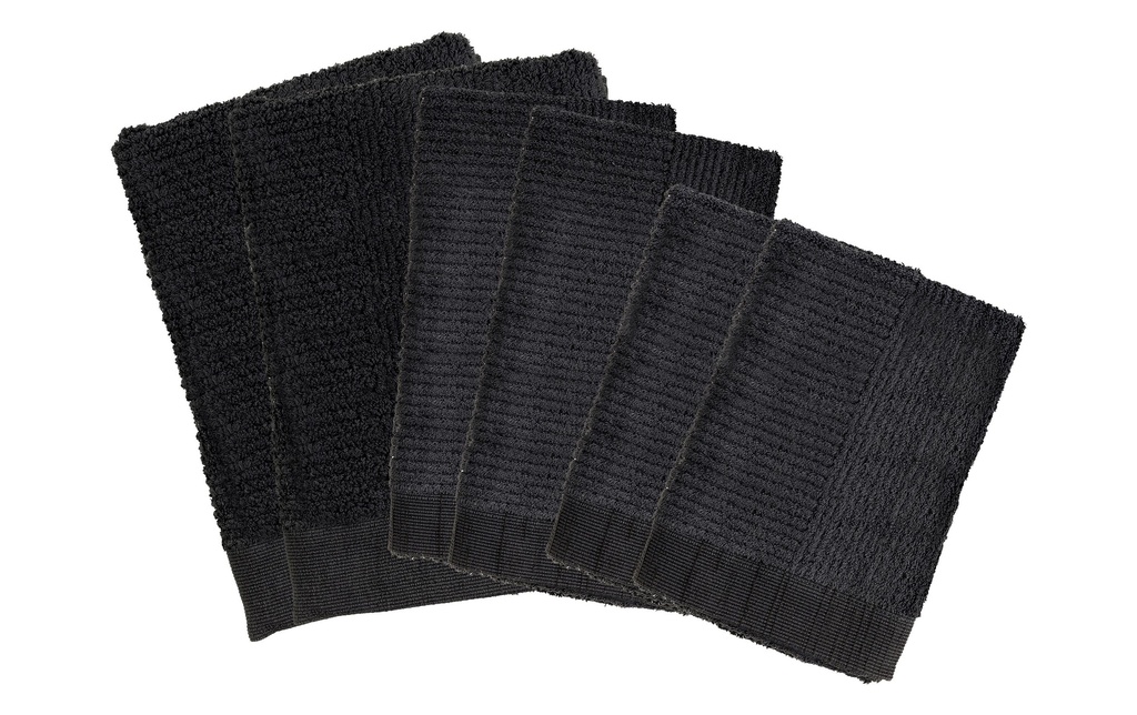 Zone Denmark Set de linge éponge Classic Noir