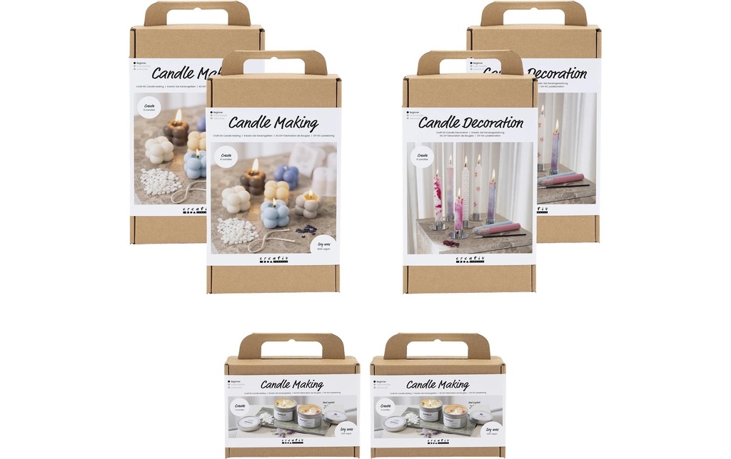 Creativ Company Kits de bricolage Mouler des bougies