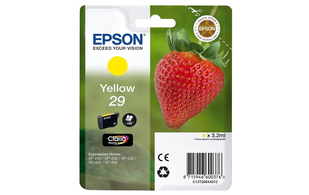 EPSON Epson cartouche 29 yellow