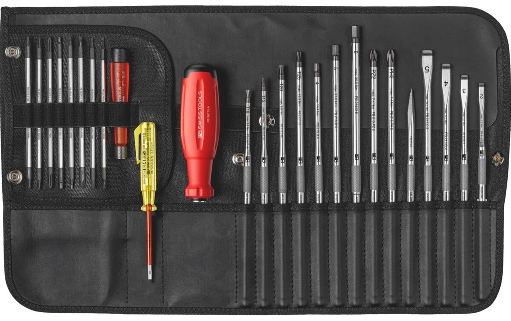 PB Swiss Tools Jeu de tournevis 38515 SwissGrip Evo 31 pièces