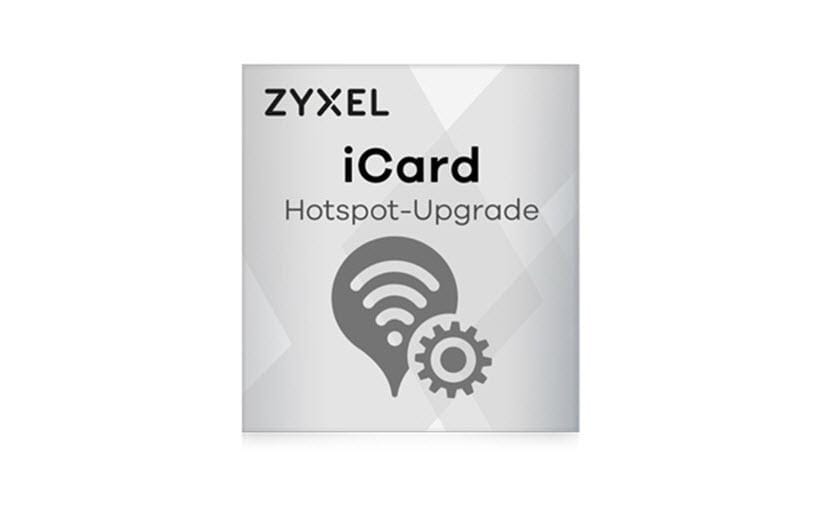 Zyxel Mise à niveau hotspot iCard Hotspot 100 Nodes