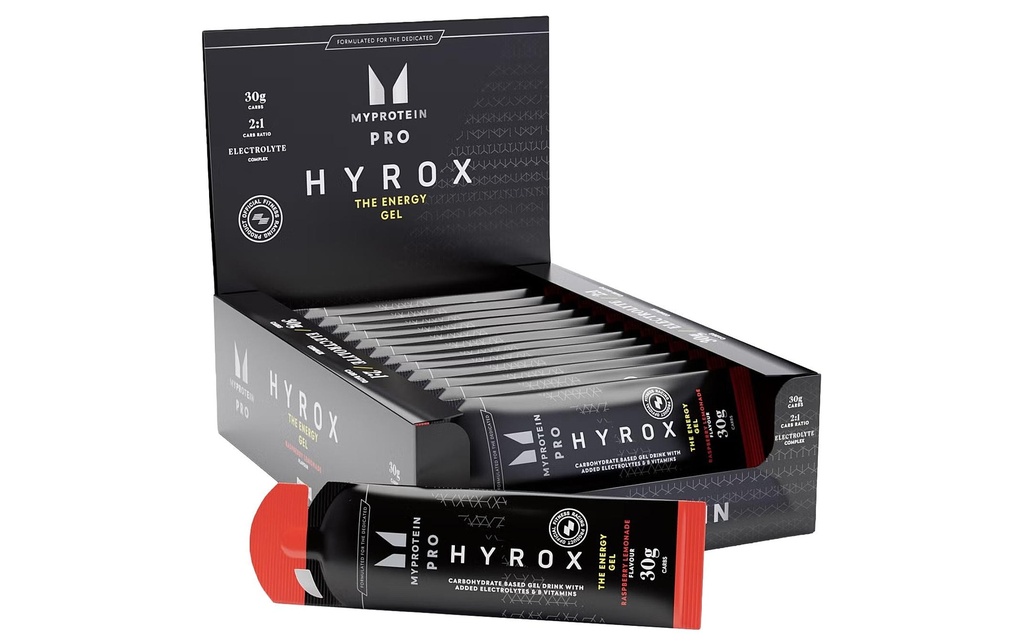 MyProtein Gel énergétique Hyrox The Energy Raspberry