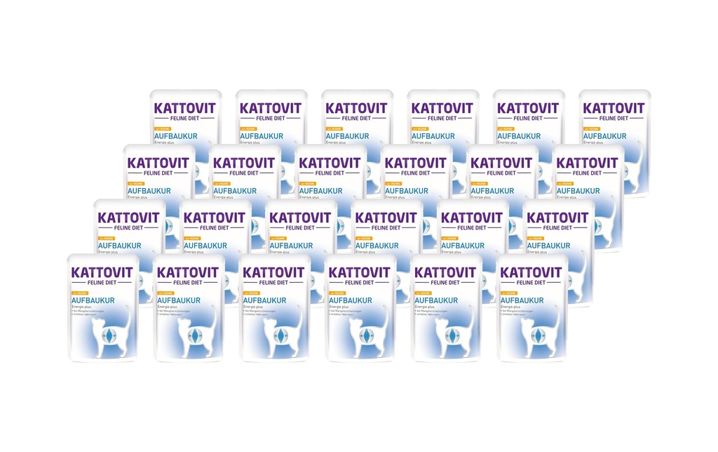 Kattovit Alimentation humide Cure de reconstitution au poulet, 24 x 85 g