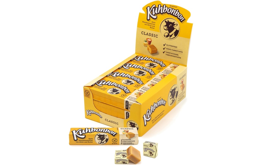 Kuhbonbon Barre Classic Caramel 24 x 72 g