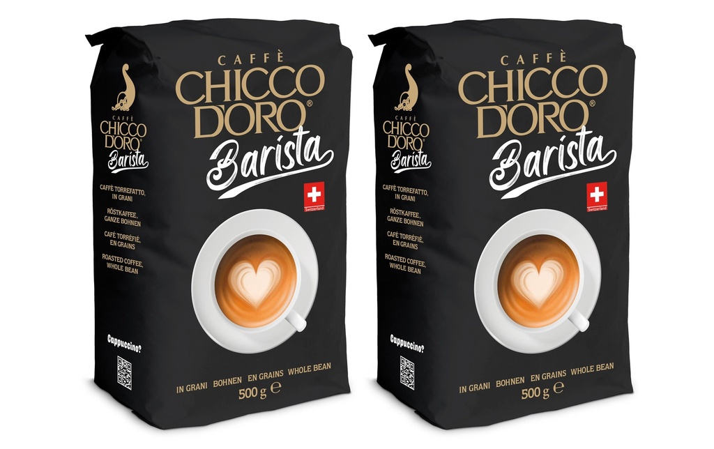 Chicco d'Oro Grains de café Barista 2 x 500 g