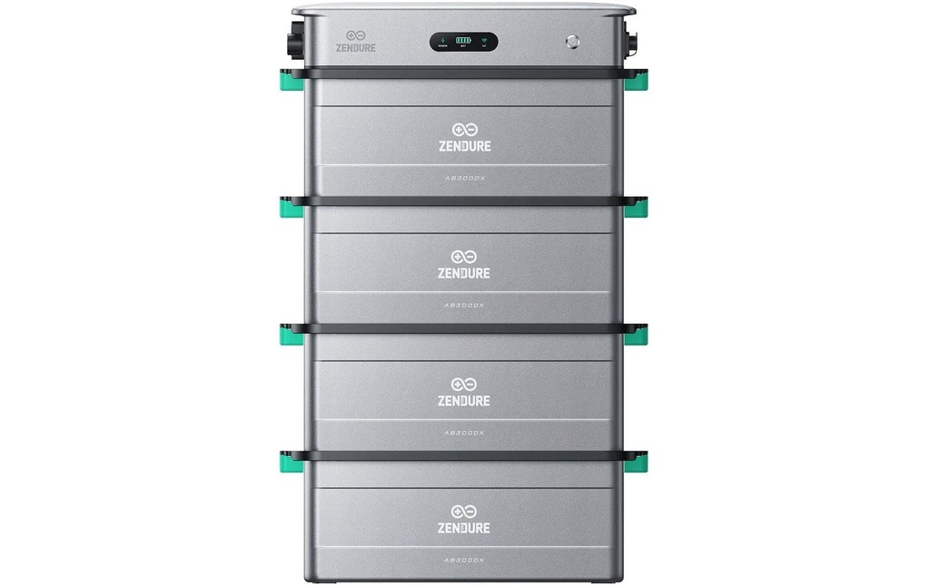 Zendure Kit SolarFlow 2400 AC 11.52 kWh avec 4x AB3000X batterie d'expansion