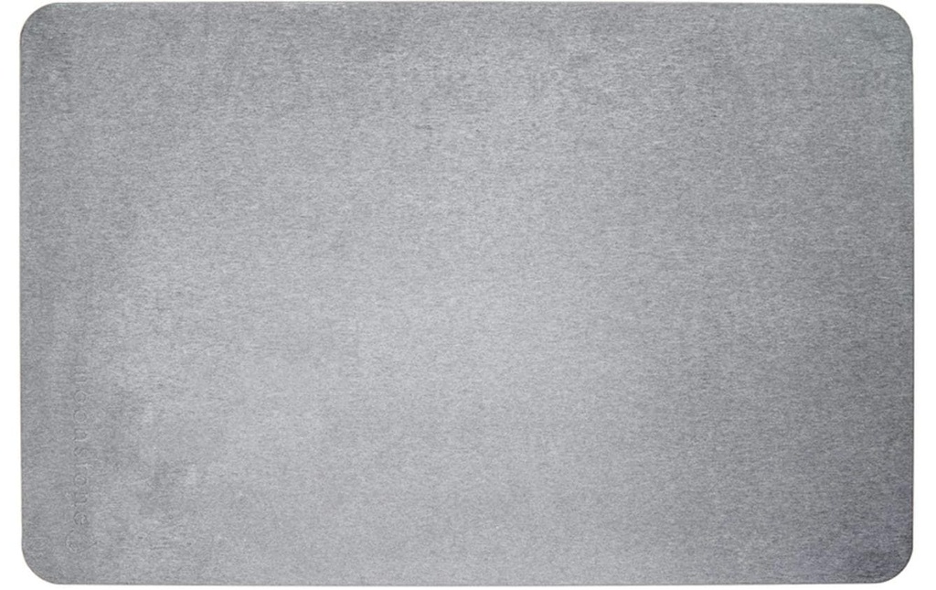 Moonstone Tapis de bain à partir de la diatomite 40 x 60 cm, Gris clair