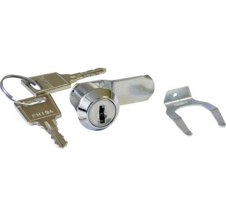 Huber Boîtes aux lettres Cylindre de fermeture Acier argenté 2 x 4.5 x 5.3 cm