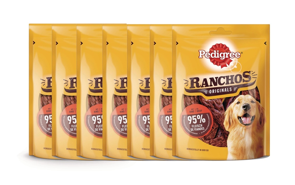 Pedigree Ranchos Boeuf, 7 x 70 g