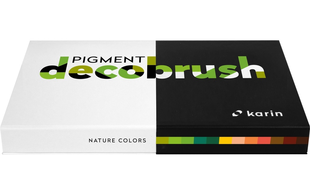 Karin Brushpen Pigment Deco Brush Couleurs naturelles