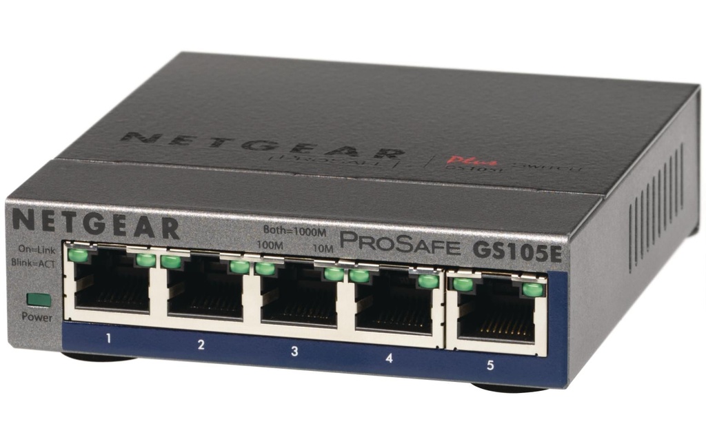 Netgear Switch GS105Ev2 5 Port