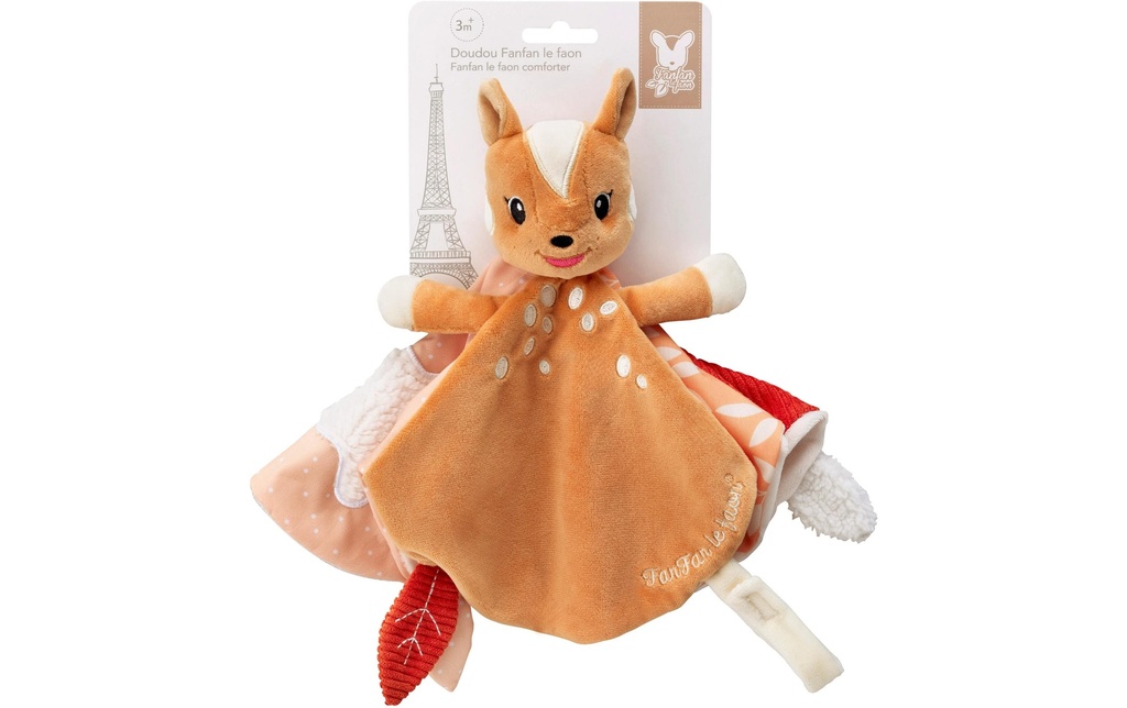 Sophie la girafe Doudou Fanfan le faon