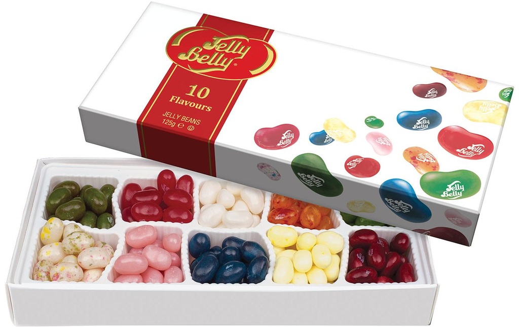 Jelly Belly Bonbons gommeux 10 variétés Mélange 125 g