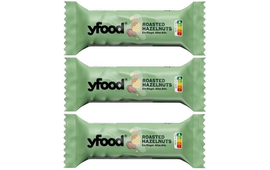 YFOOD Barre Noix de Grenoble 3 x 60 g