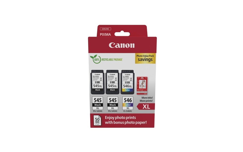 [770054110] CANON Canon 2xPG-545/1xCL-546 Multi (3 pces)