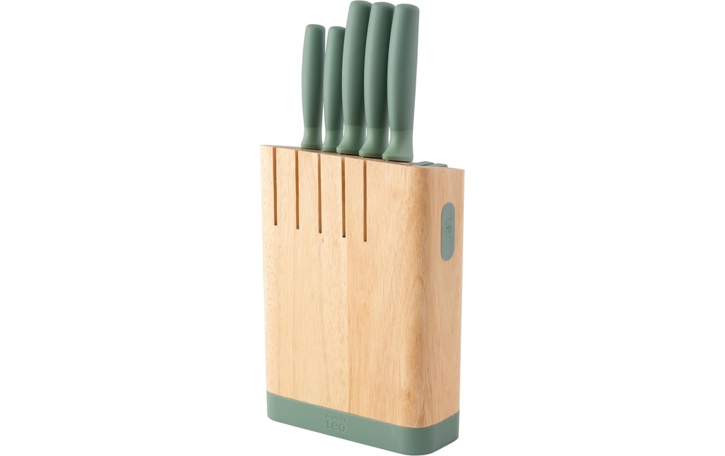 BergHOFF Kits de bloc de couteaux avec couteaux Leo Forest 6 pièces