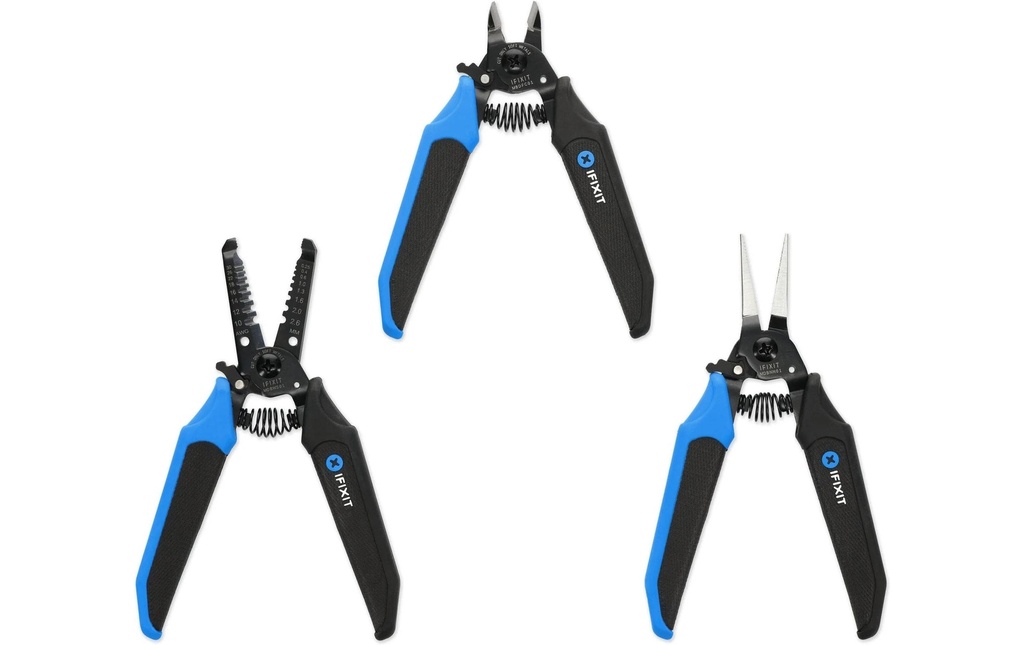 iFixit Kits de réparation Jeu de pinces mandibulaires 3 pièces