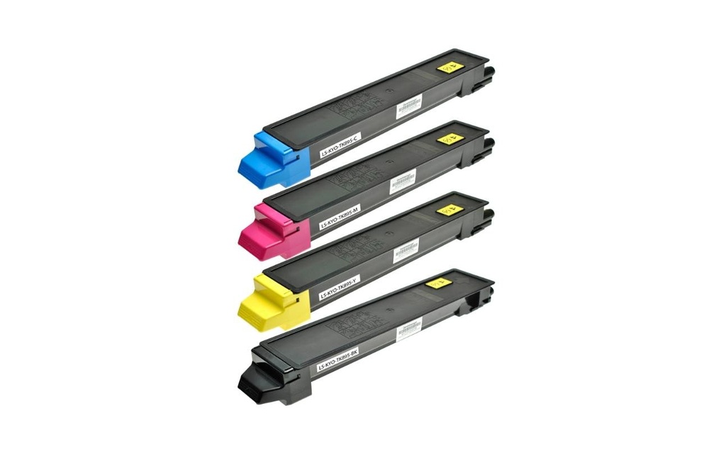 Kyocera Toner TK-895 Magenta/Yellow/noir/Cyan