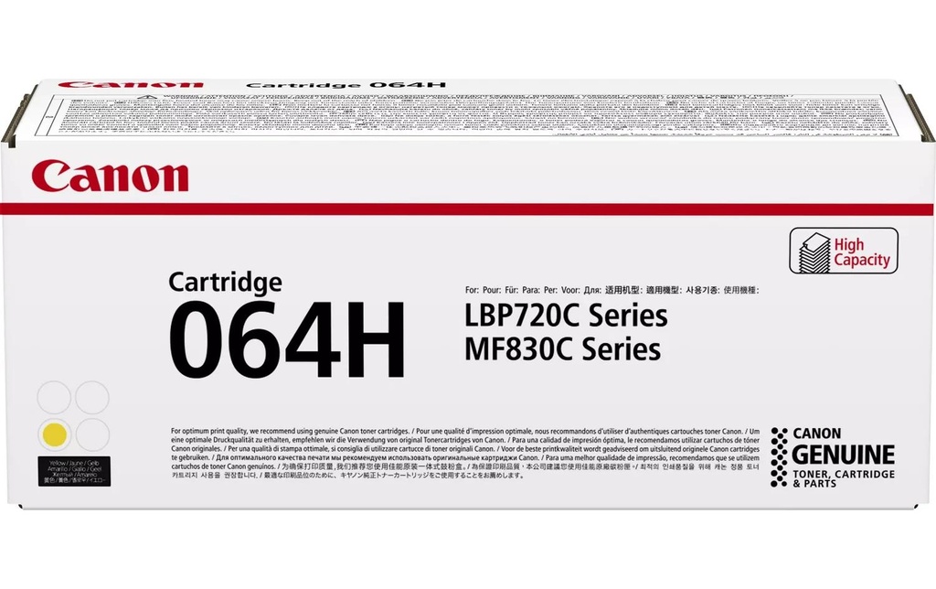 CANON Canon toner 064 H Y yellow