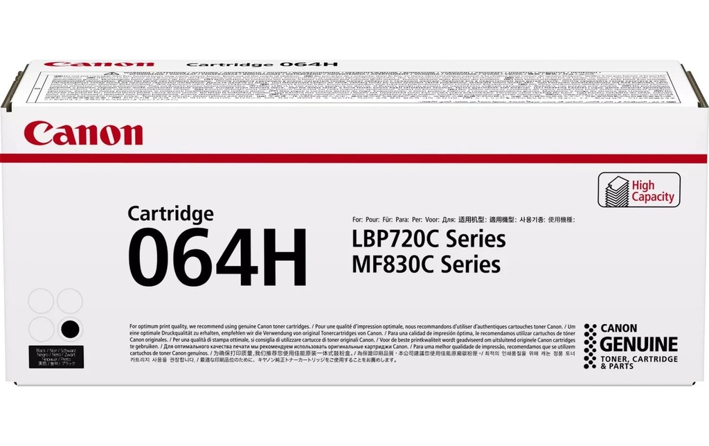 [770064009] CANON Canon toner 064 H BK black