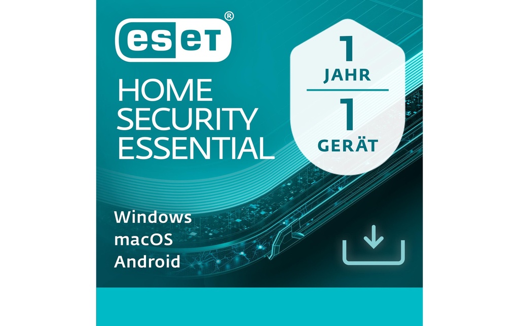 ESET HOME Security Essential Version complète, 1 Utilisateur, 1 an