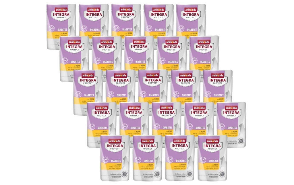 Animonda Integra Protect Nourriture humide Diabète Poulet, 24 x 85g