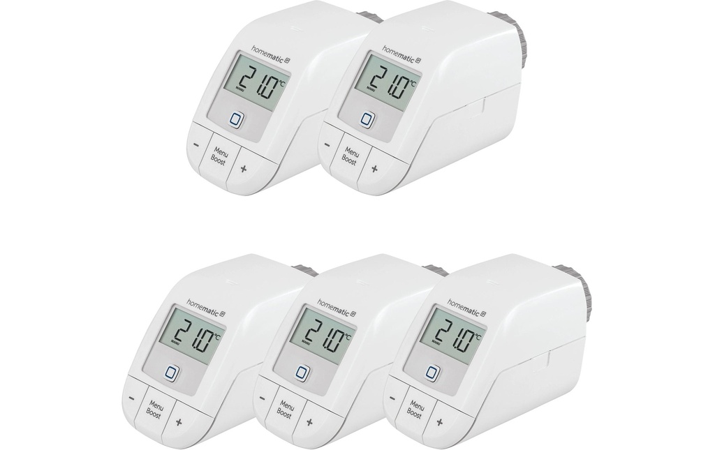 Homematic IP Smart Home 5 x thermostat de radiateur Basic