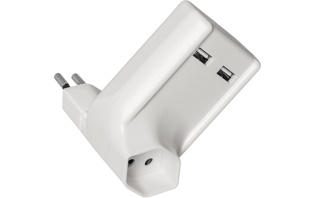 STEFFEN Connecteur multiple 2x USB 1