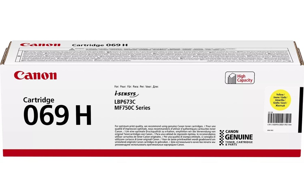 CANON Canon toner 069H yellow