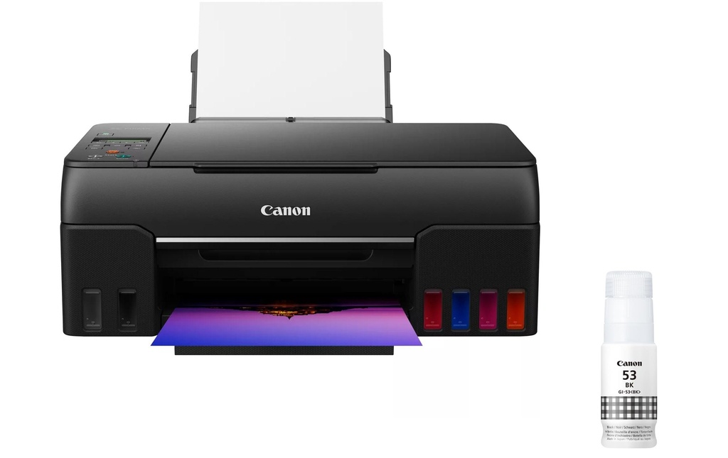 Canon Imprimante multifonction PIXMA G650 incl. autre encre GI-53BK