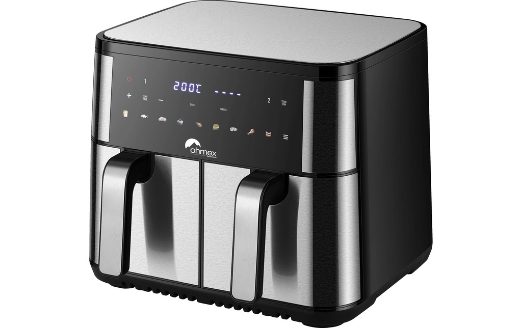 OHMEX Friteuse Airfryer OHM-FRY-1810AIR 10 l