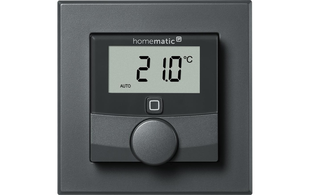 Homematic IP Wired Smart Home Thermostat mural filaire, Anthracite