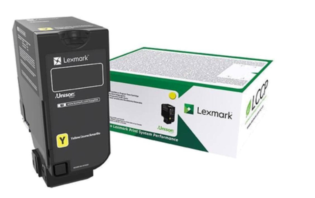 LEXMARK Lexmark toner ret. 75B20Y0 yel
