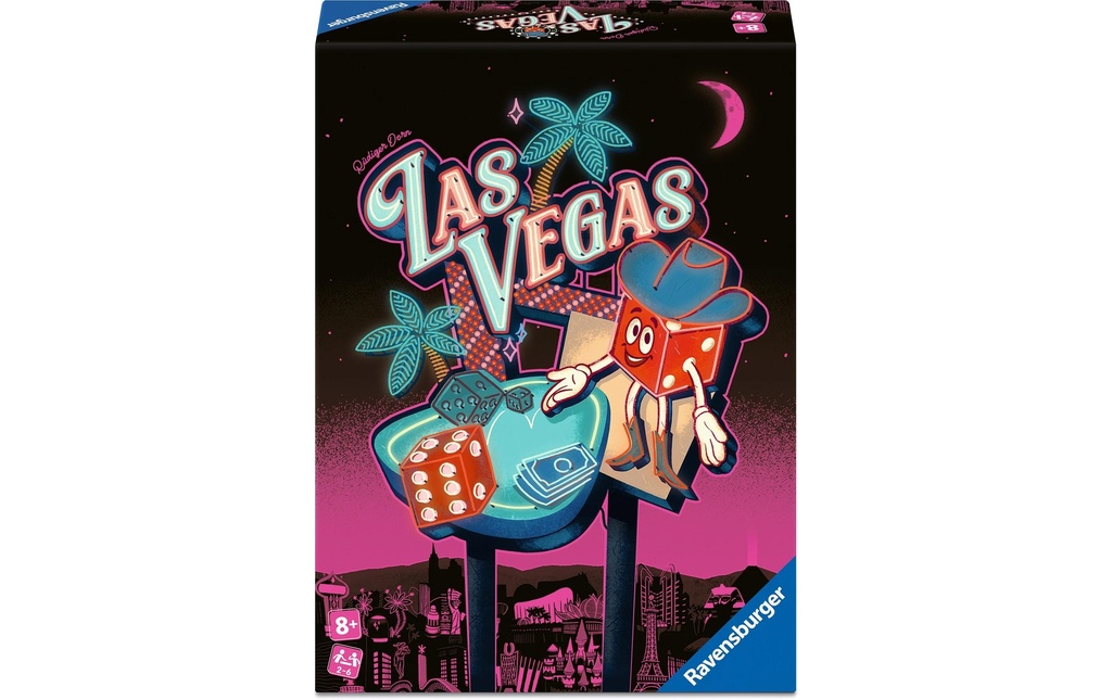Ravensburger Jeu de dés Las Vegas à partir de 8 ans, 2-6 joueurs