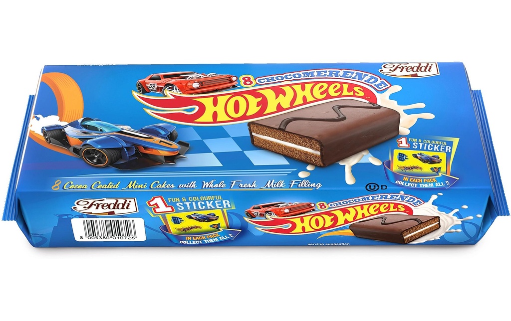 Freddi Hotwheels Chocomerende 8 x 30 g