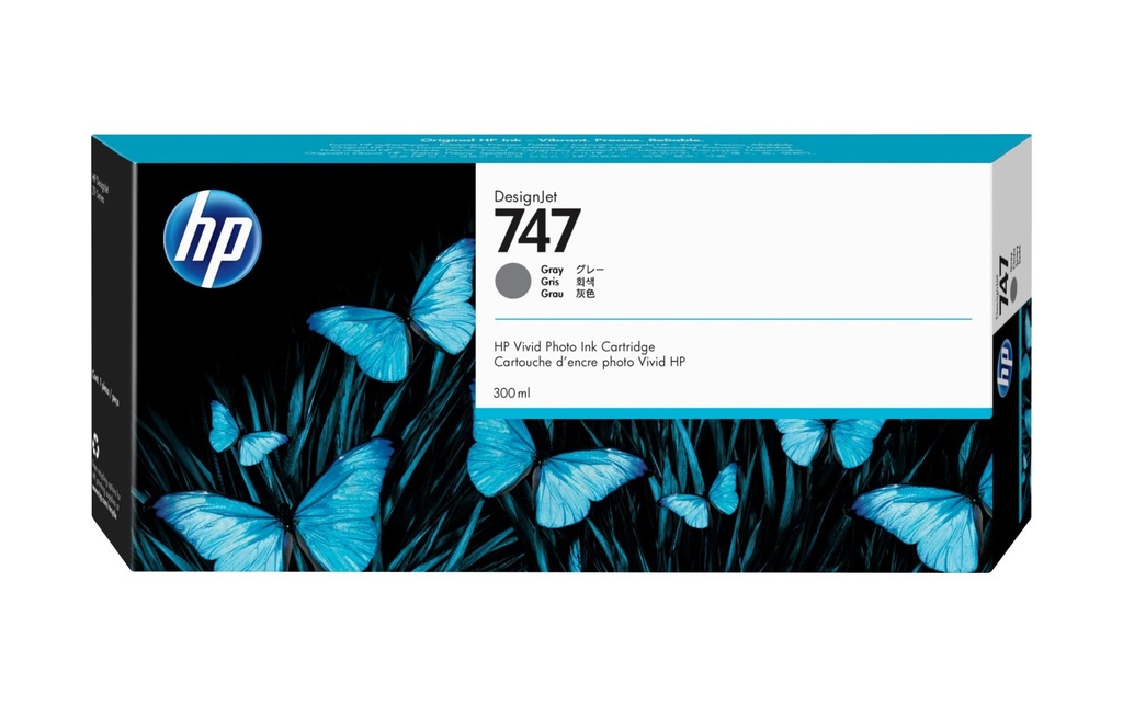 HP HP cart.d'encre 747 grey