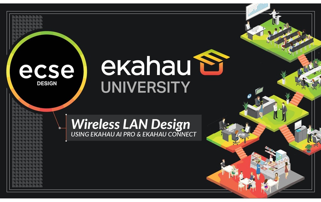 Ekahau ECSE Design Class Online – CLASS jusqu'à 12 personnes