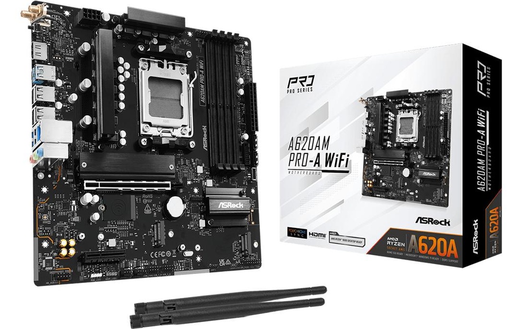 ASRock Carte mère A620AM Pro-A WiFi