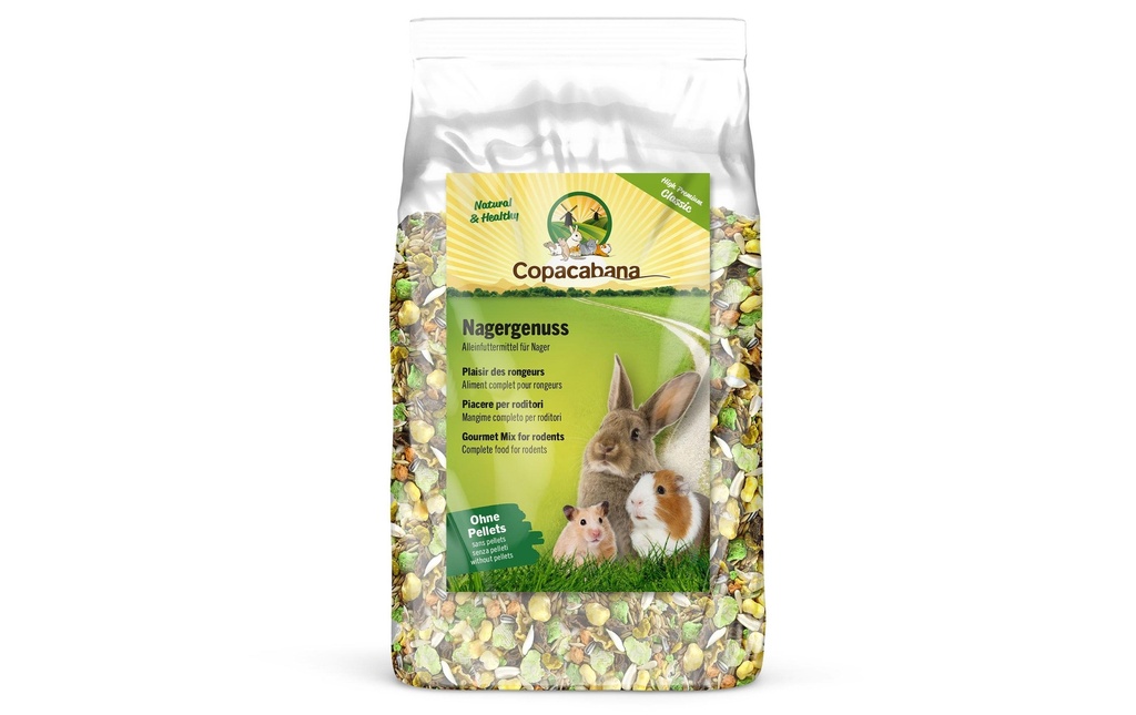 Copacabana Nourriture de base Plaisir des rongeurs Classic, 1 kg