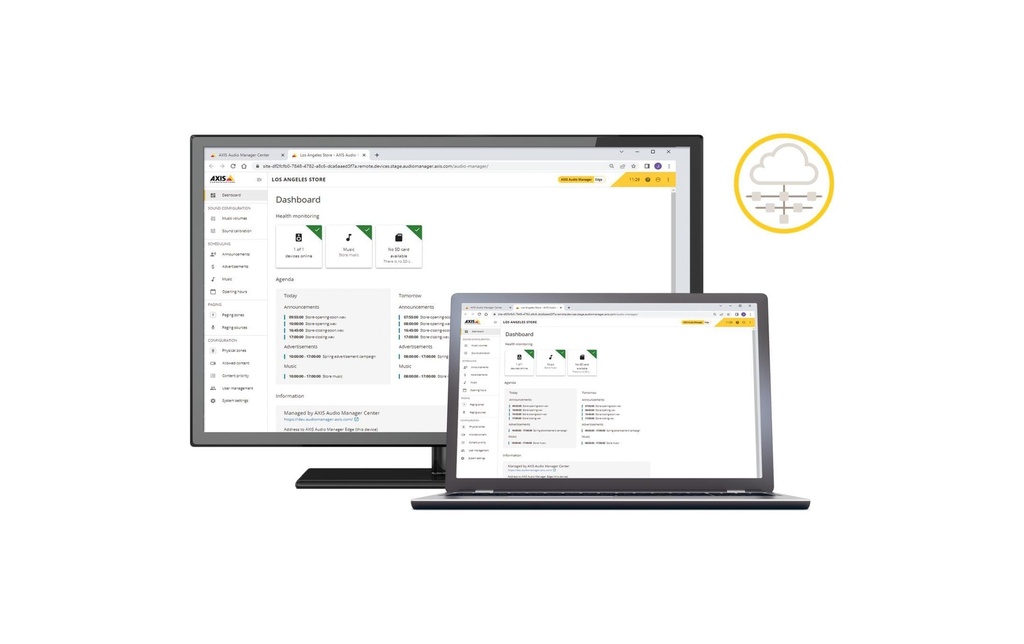 Axis Licence Audio Manager Center