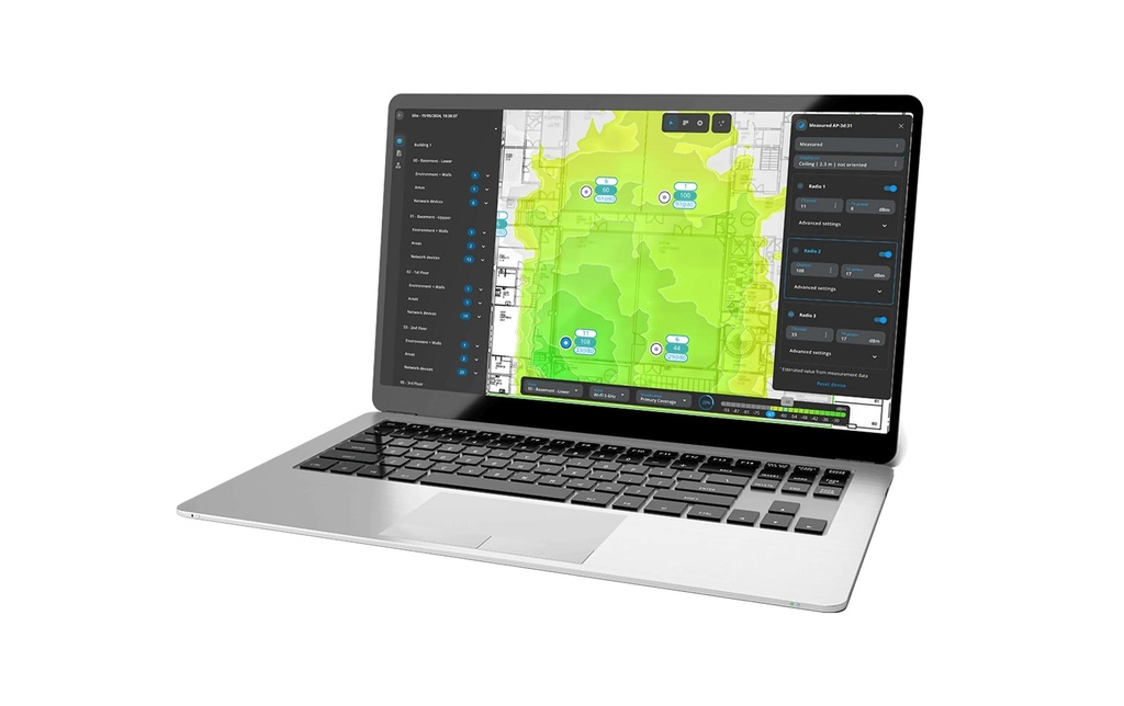 Ekahau Logiciel Plan – SaaS Abonnement d'un an