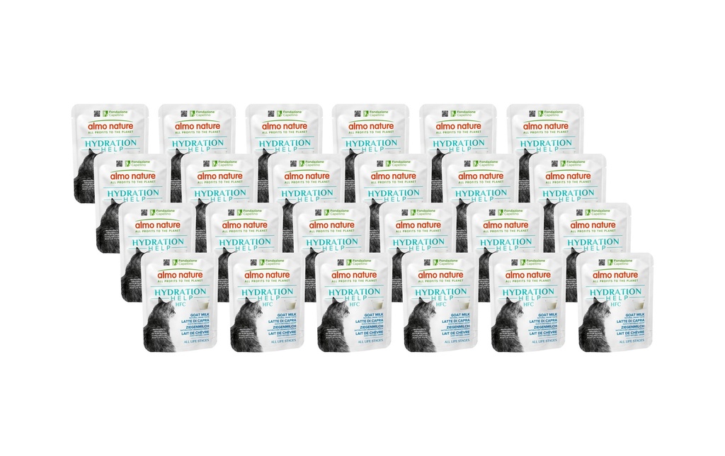 Almo Nature HFC Hydration au lait de chèvre 24 x 50 g